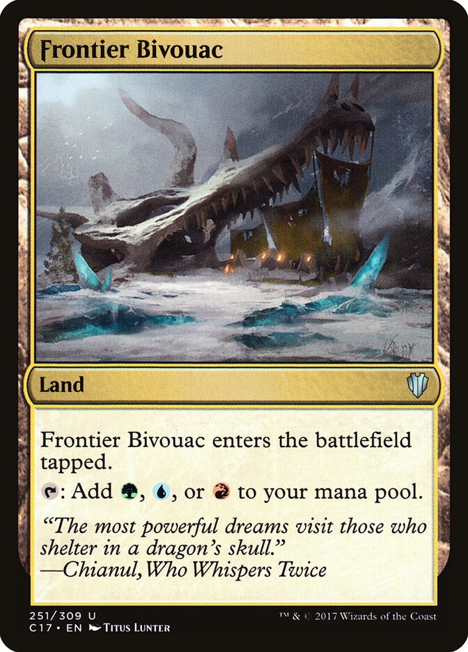 Bivaque da Fronteira / Frontier Bivouac - Magic: The Gathering - MoxLand