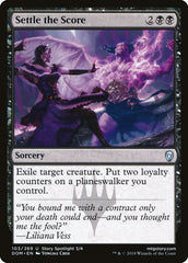 Ajustar as Contas / Settle the Score - Magic: The Gathering - MoxLand