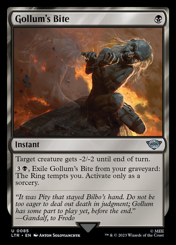 Mordida de Gollum / Gollum's Bite - Magic: The Gathering - MoxLand
