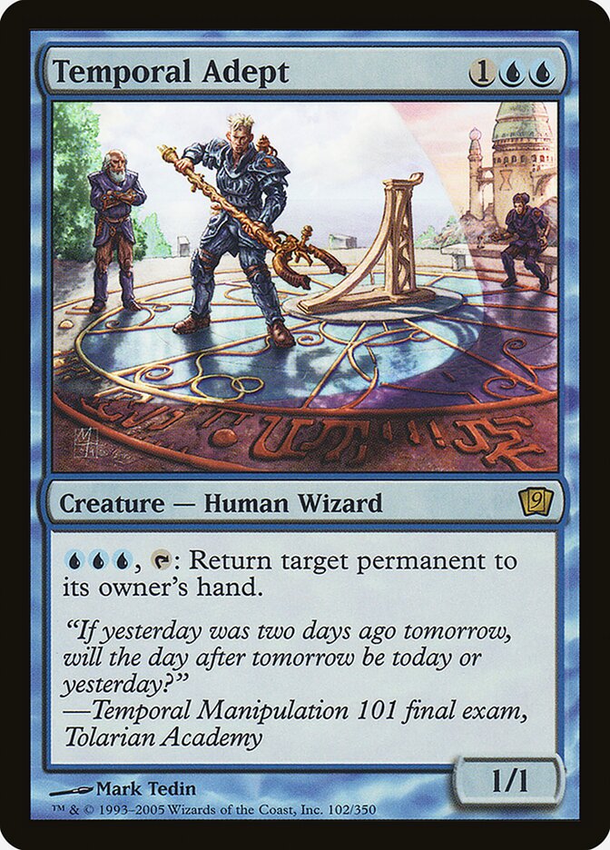 Adepto Temporal / Temporal Adept - Magic: The Gathering - MoxLand