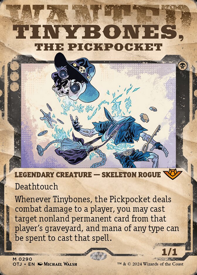 Ossinhos, o Trombadinha / Tinybones, the Pickpocket - Magic: The Gathering - MoxLand