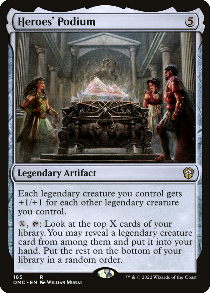 Pódio dos Heróis / Heroes' Podium - Magic: The Gathering - MoxLand