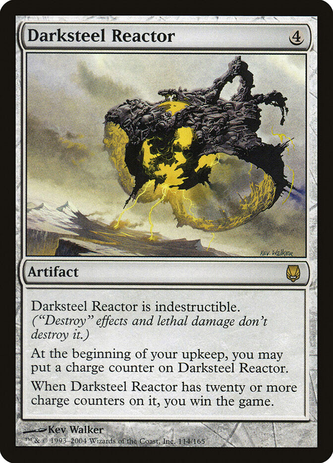 Reator de Aço Negro / Darksteel Reactor - Magic: The Gathering - MoxLand
