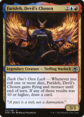 Farideh, Escolhida do Diabo / Farideh, Devil's Chosen - Magic: The Gathering - MoxLand