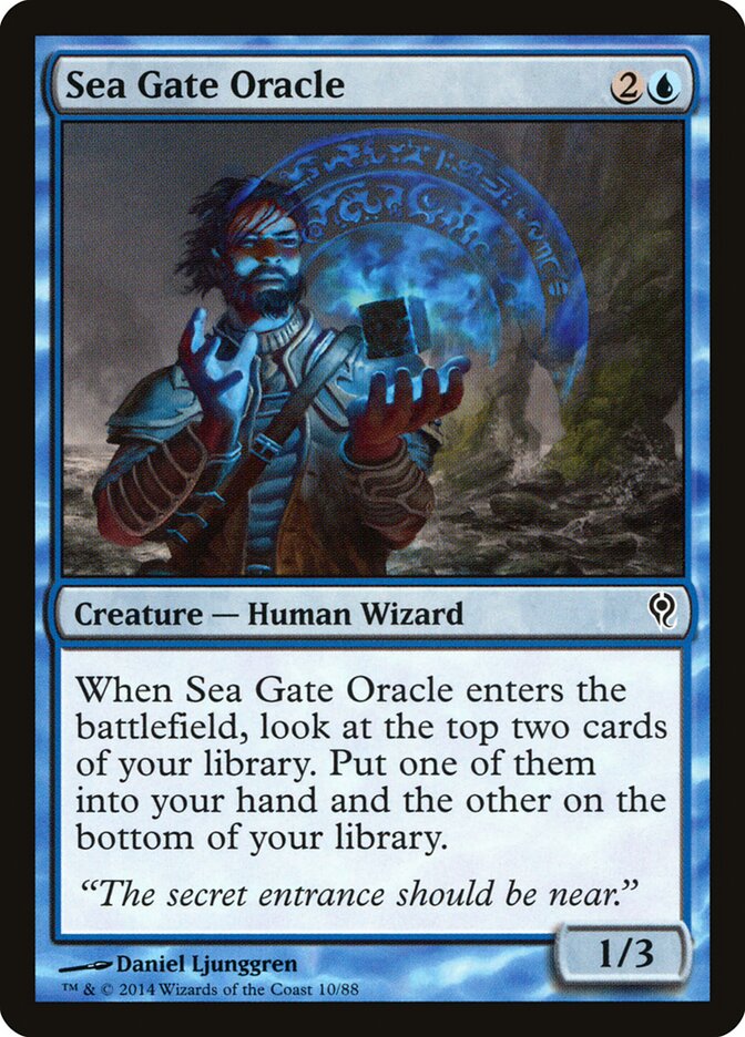 Oráculo do Portão Marinho / Sea Gate Oracle - Magic: The Gathering - MoxLand
