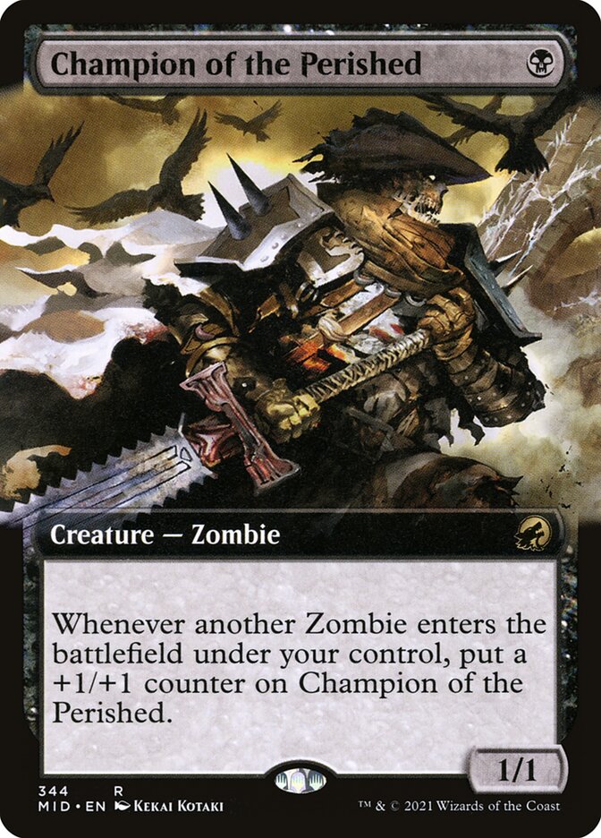 Campeão dos Perecidos / Champion of the Perished - Magic: The Gathering - MoxLand