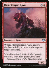 Kavu de Língua Flamejante / Flametongue Kavu - Magic: The Gathering - MoxLand