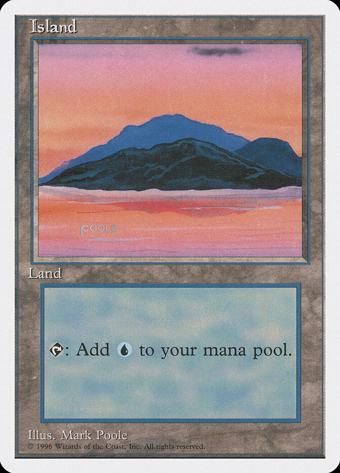 Ilha / Island - Magic: The Gathering - MoxLand