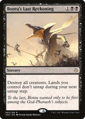 Última Sentença de Bontu / Bontu's Last Reckoning - Magic: The Gathering - MoxLand
