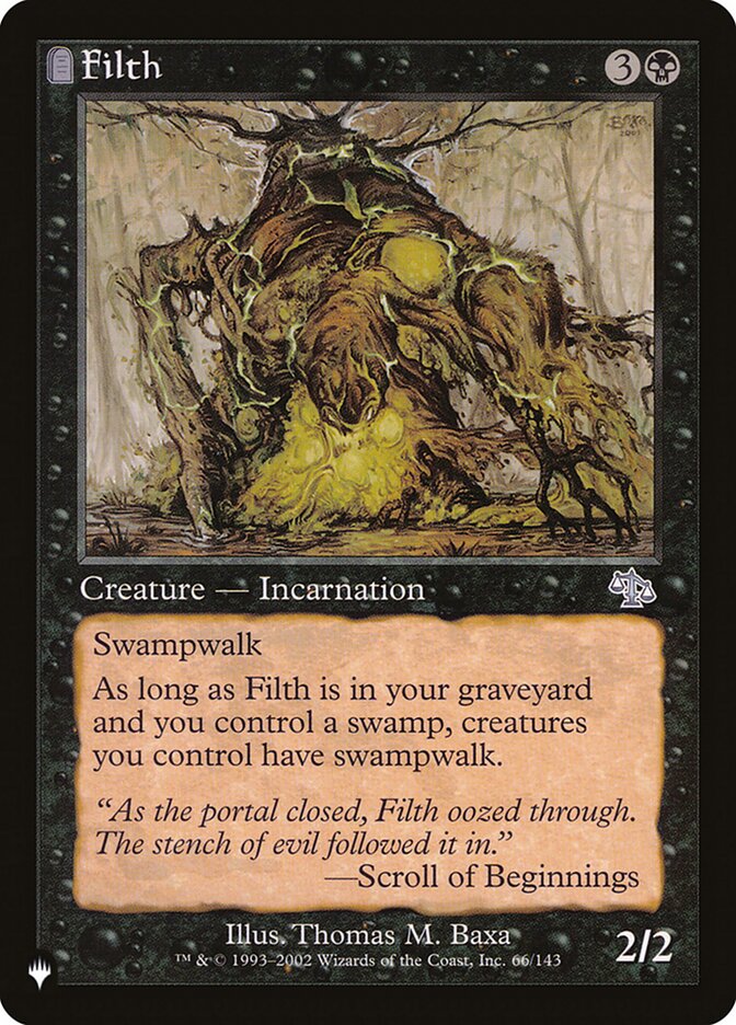 Imundície / Filth - Magic: The Gathering - MoxLand