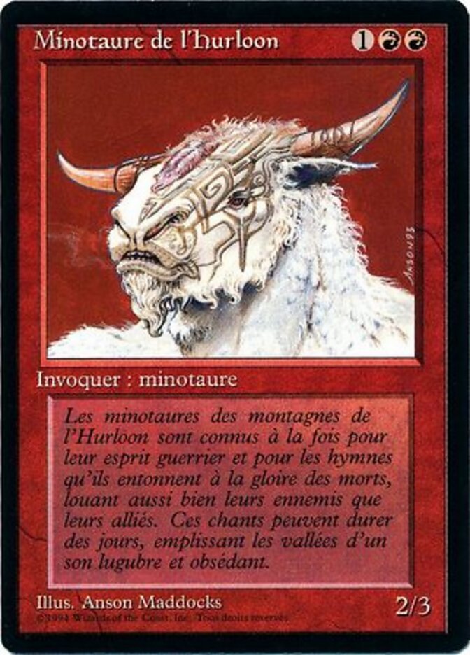 Minotauro de Hurloon / Hurloon Minotaur - Magic: The Gathering - MoxLand