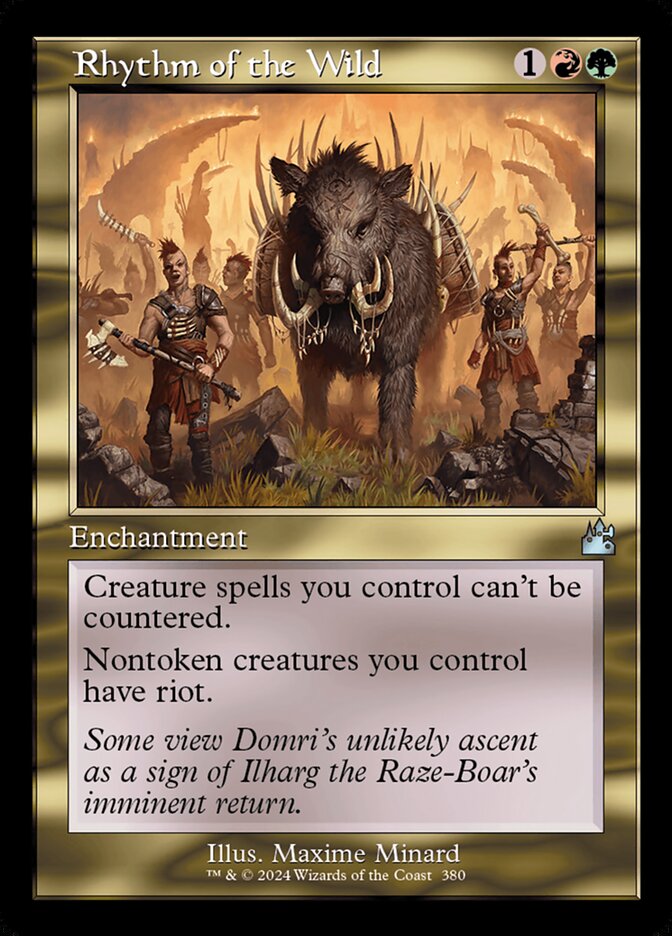 Ritmo dos Selvagens / Rhythm of the Wild - Magic: The Gathering - MoxLand