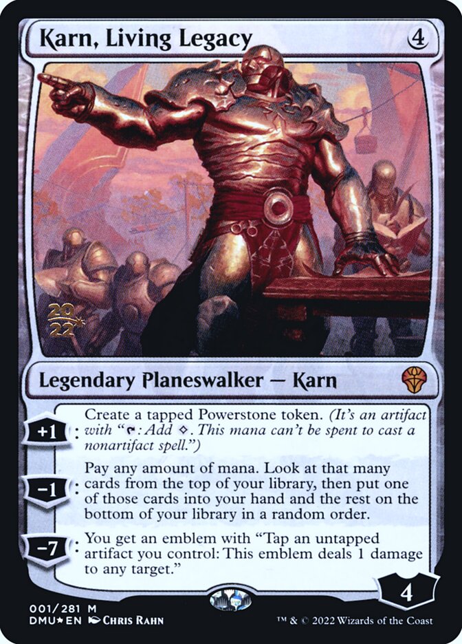 Karn, Living Legacy - Magic: The Gathering - MoxLand