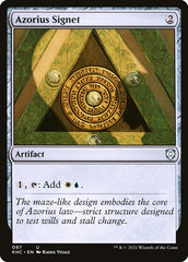 Sinete Azorius / Azorius Signet - Magic: The Gathering - MoxLand