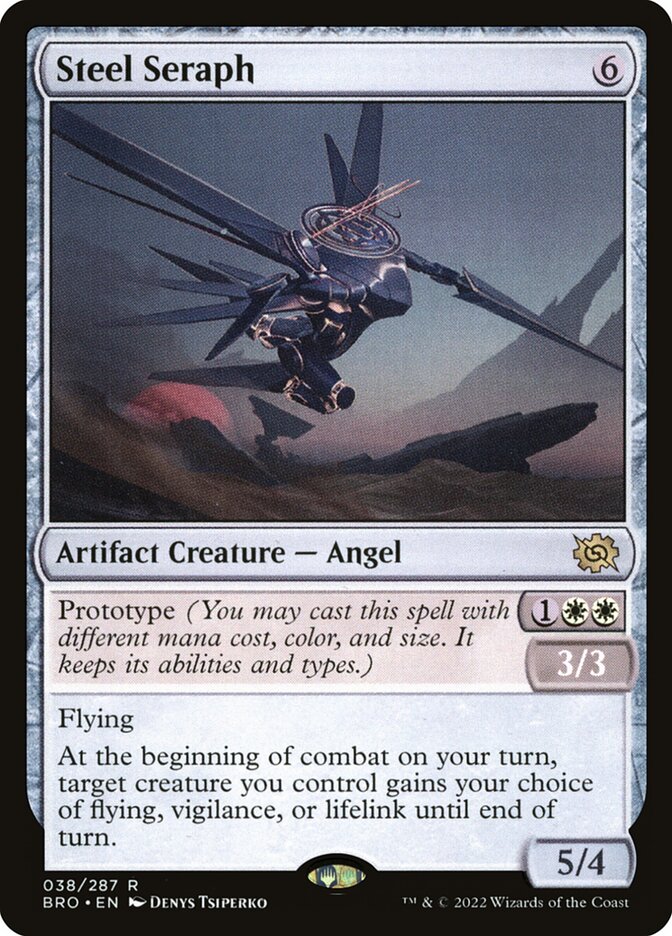 Serafim de Aço / Steel Seraph - Magic: The Gathering - MoxLand