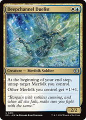 Duelista dos Canais Profundos / Deepchannel Duelist - Magic: The Gathering - MoxLand