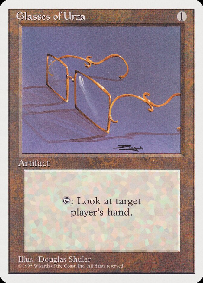 Óculos de Urza / Glasses of Urza - Magic: The Gathering - MoxLand