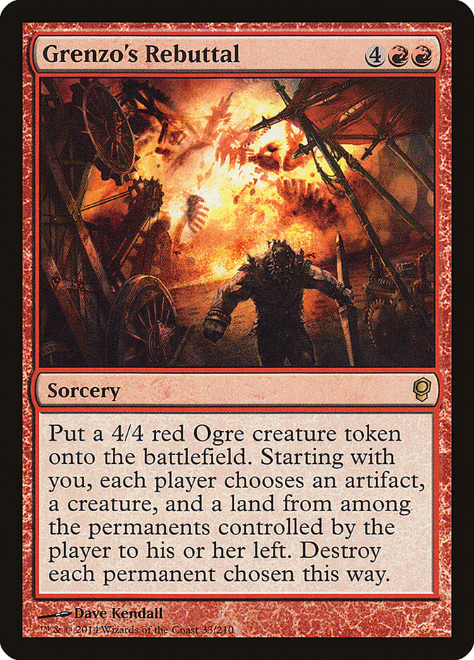 Grenzo's Rebuttal - Magic: The Gathering - MoxLand