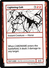 Lightning Colt - Magic: The Gathering - MoxLand