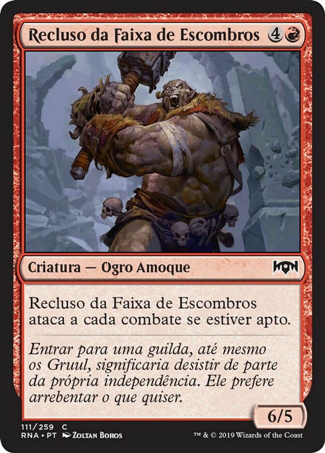 Recluso da Faixa de Escombros / Rubblebelt Recluse - Magic: The Gathering - MoxLand