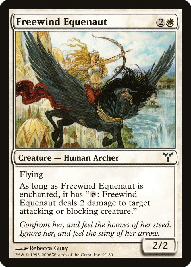 Viajante Eqüestre do Vento / Freewind Equenaut - Magic: The Gathering - MoxLand