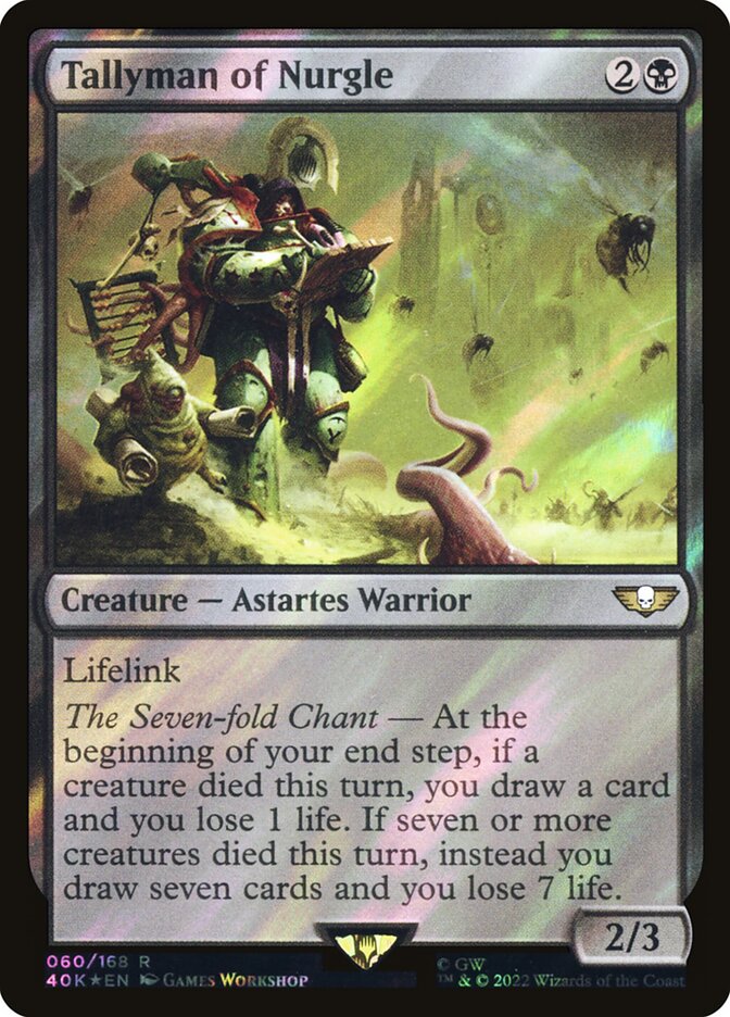 Tallyman of Nurgle - Magic: The Gathering - MoxLand