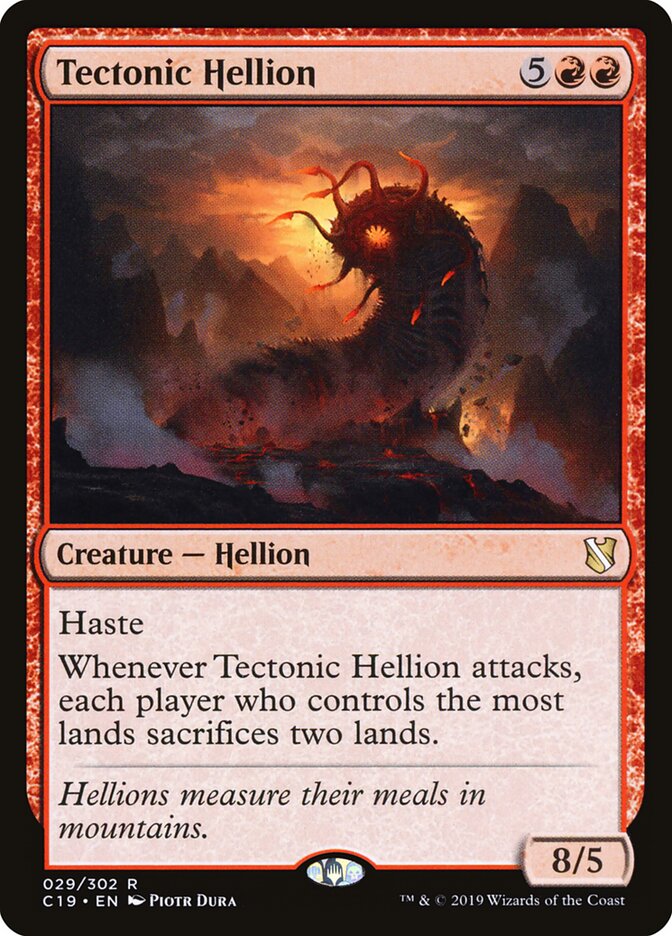 Avernal Tectônico / Tectonic Hellion - Magic: The Gathering - MoxLand