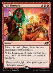 Full Throttle - Magic: The Gathering - MoxLand