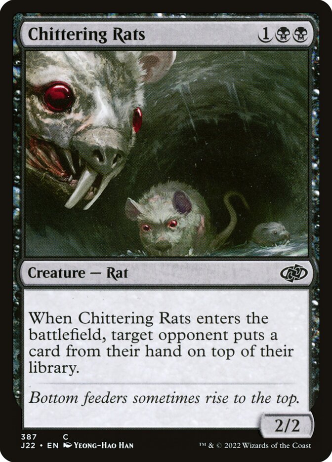 Ratos Chiadores / Chittering Rats - Magic: The Gathering - MoxLand