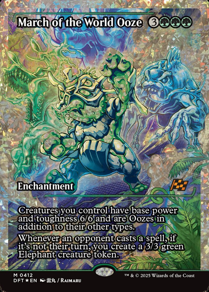 Marcha do Lodo Mundial / March of the World Ooze - Magic: The Gathering - MoxLand