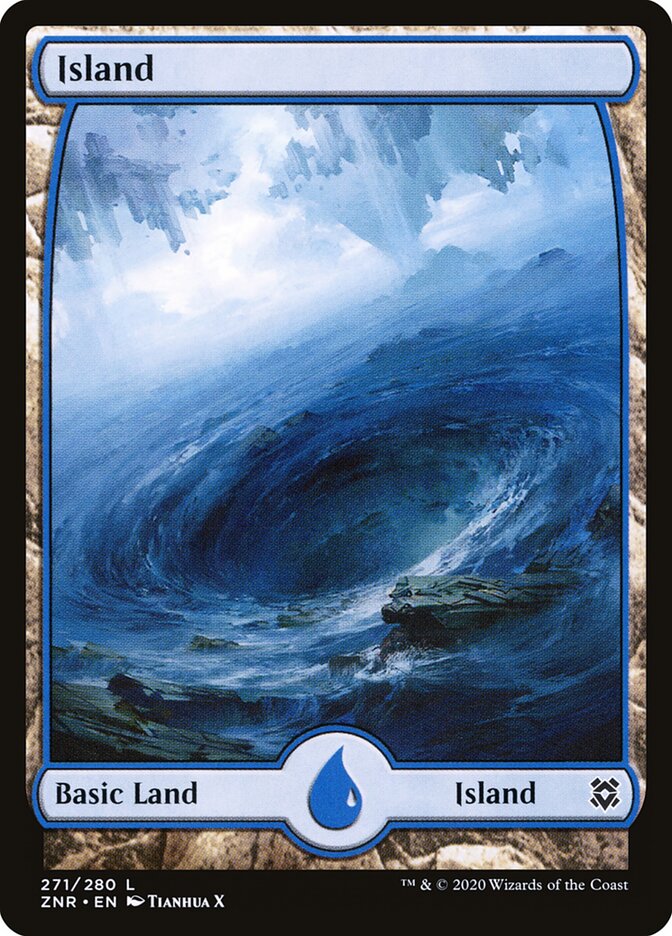 Ilha / Island - Magic: The Gathering - MoxLand