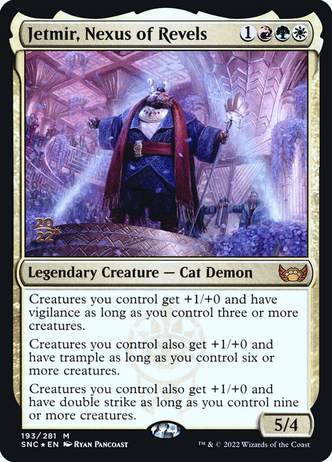Jetmir, Nexo das Festanças / Jetmir, Nexus of Revels - Magic: The Gathering - MoxLand