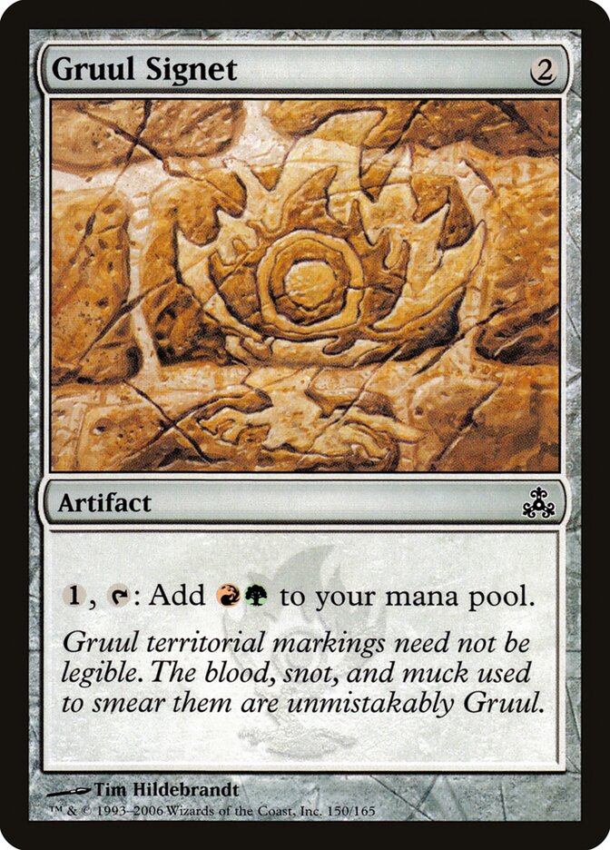 Sinete Gruul / Gruul Signet - Magic: The Gathering - MoxLand