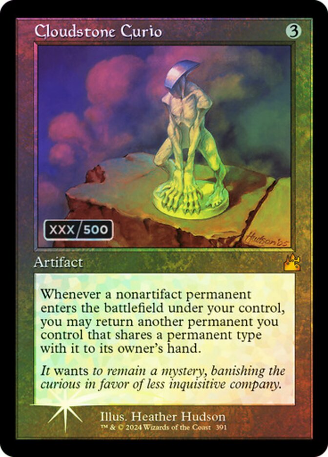 Raridade em Pedra-nuvem / Cloudstone Curio - Magic: The Gathering - MoxLand