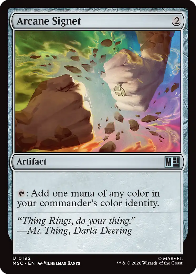Sinete Arcano / Arcane Signet - Magic: The Gathering - MoxLand