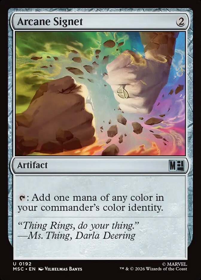 Sinete Arcano / Arcane Signet - Magic: The Gathering - MoxLand