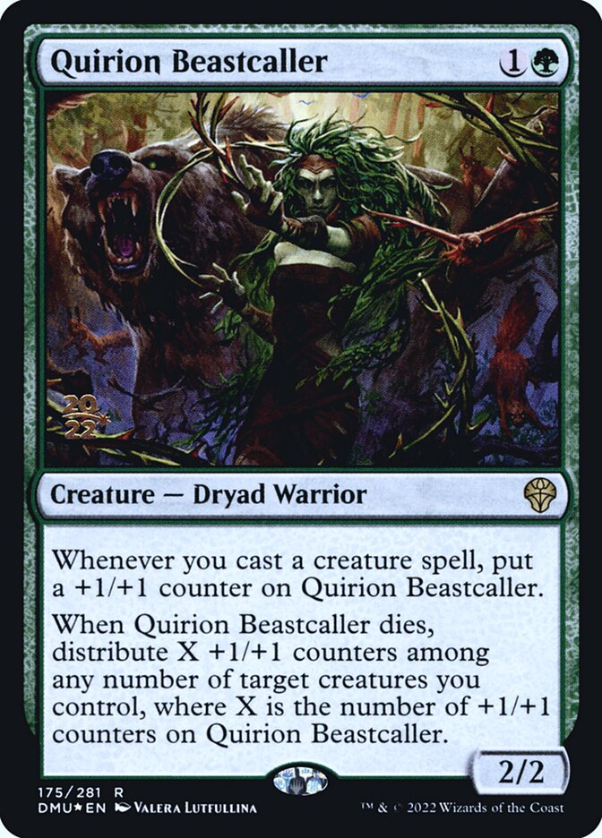 Convocadora de Feras Quirion / Quirion Beastcaller - Magic: The Gathering - MoxLand