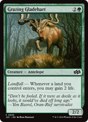 Cervo-de-Clareira Pastejador / Grazing Gladehart - Magic: The Gathering - MoxLand