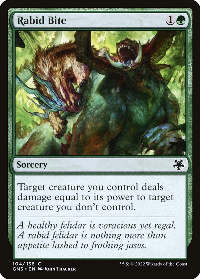 Mordida Rábica / Rabid Bite - Magic: The Gathering - MoxLand