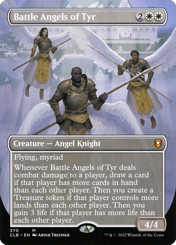 Anjos de Batalha de Tyr / Battle Angels of Tyr - Magic: The Gathering - MoxLand