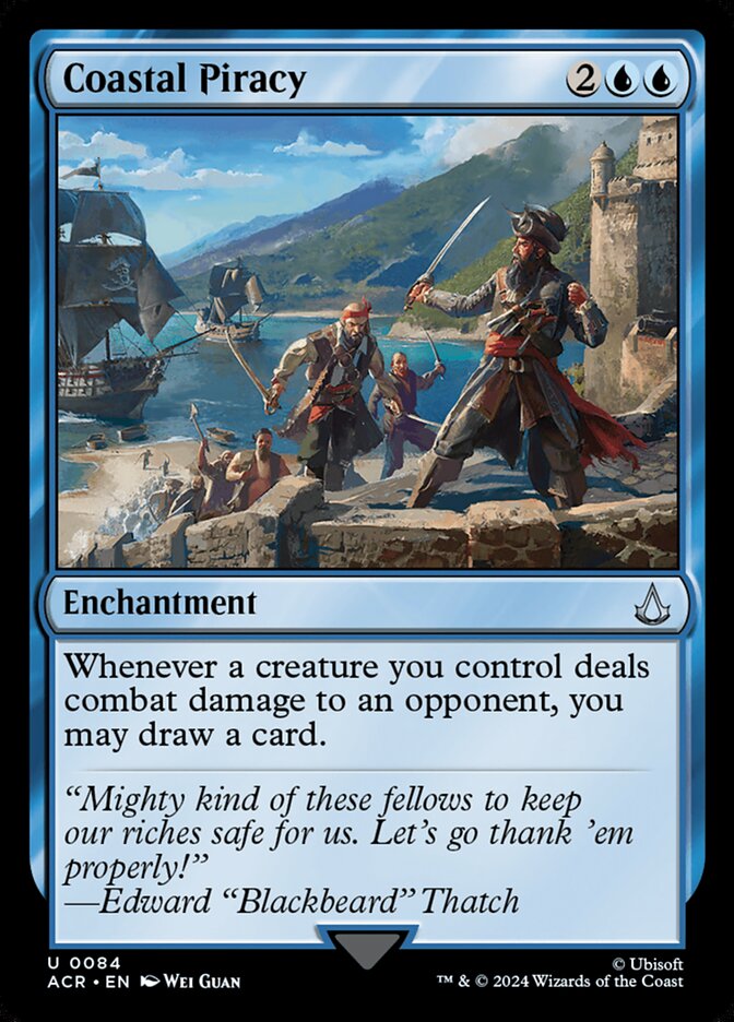 Pirataria Costeira / Coastal Piracy - Magic: The Gathering - MoxLand