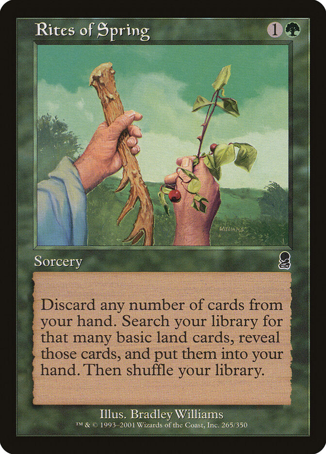 Ritos da Primavera / Rites of Spring - Magic: The Gathering - MoxLand