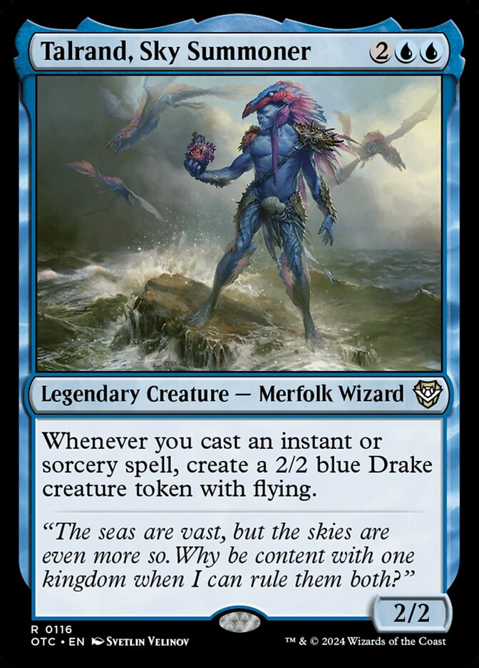 Talrand, Invocador Celeste / Talrand, Sky Summoner - Magic: The Gathering - MoxLand