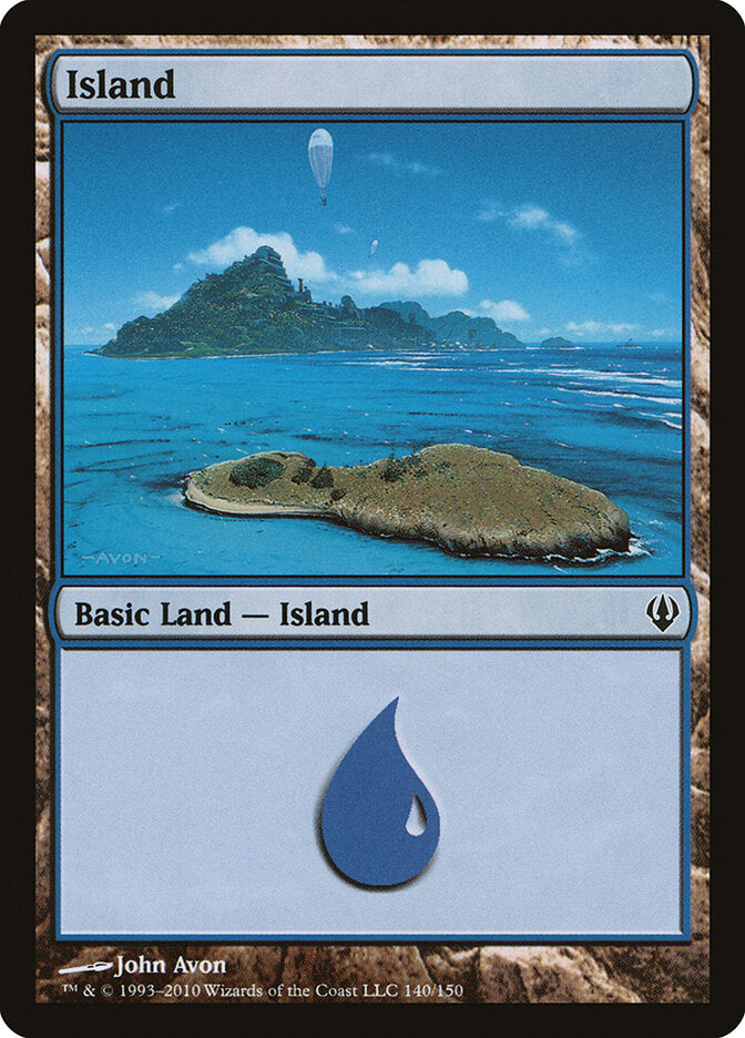 Ilha / Island - Magic: The Gathering - MoxLand