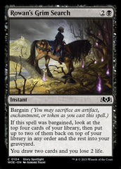 Busca Macabra de Rowan / Rowan's Grim Search - Magic: The Gathering - MoxLand