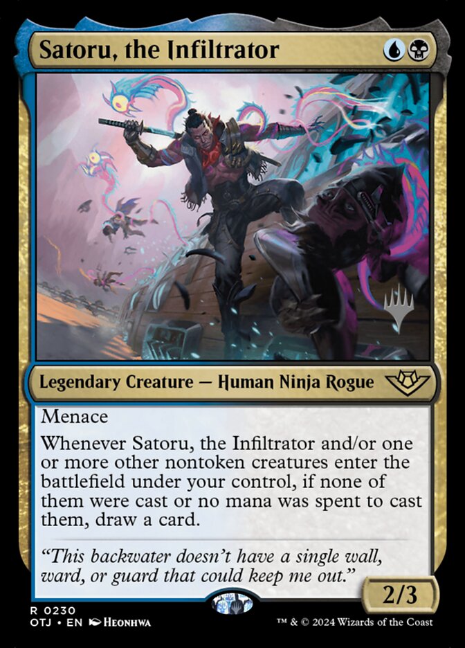 Satoru, o Infiltrador / Satoru, the Infiltrator - Magic: The Gathering - MoxLand
