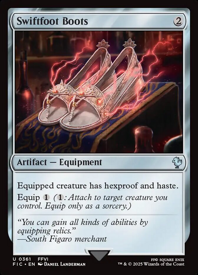 Botas Pé-ligeiro / Swiftfoot Boots - Magic: The Gathering - MoxLand