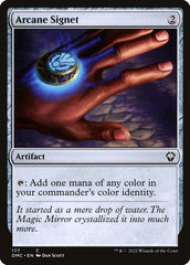 Sinete Arcano / Arcane Signet - Magic: The Gathering - MoxLand