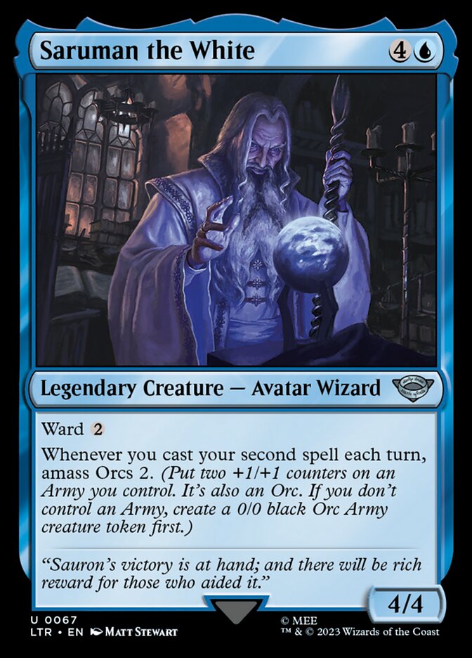 Saruman, o Branco / Saruman the White - Magic: The Gathering - MoxLand