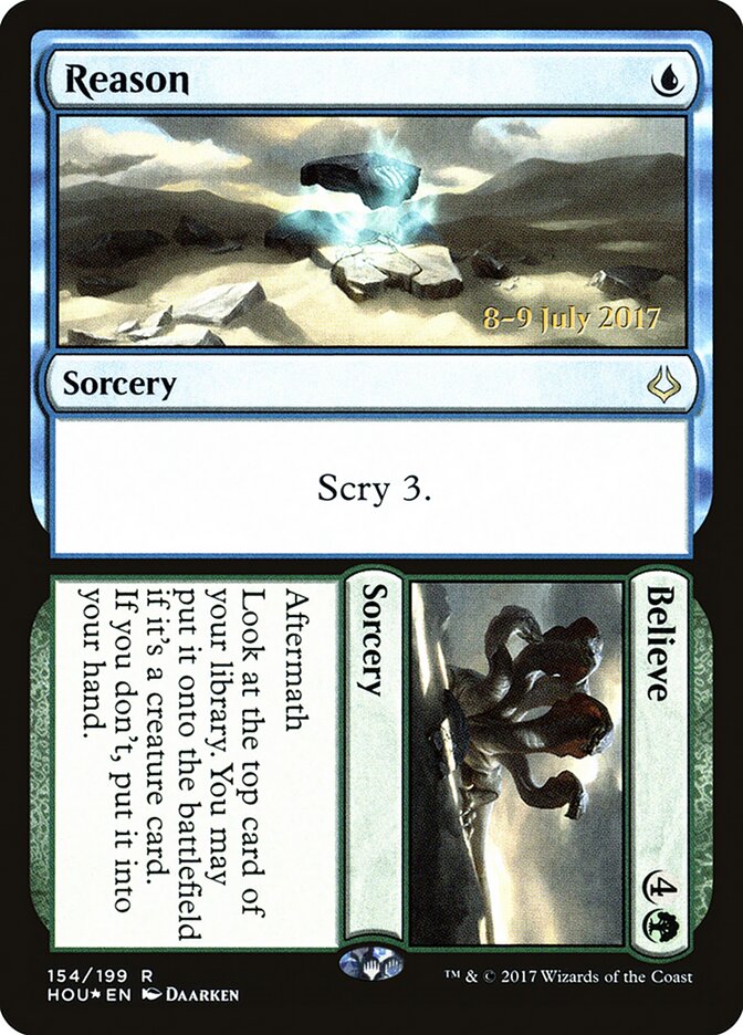 Reason / Believe - Magic: The Gathering - MoxLand
